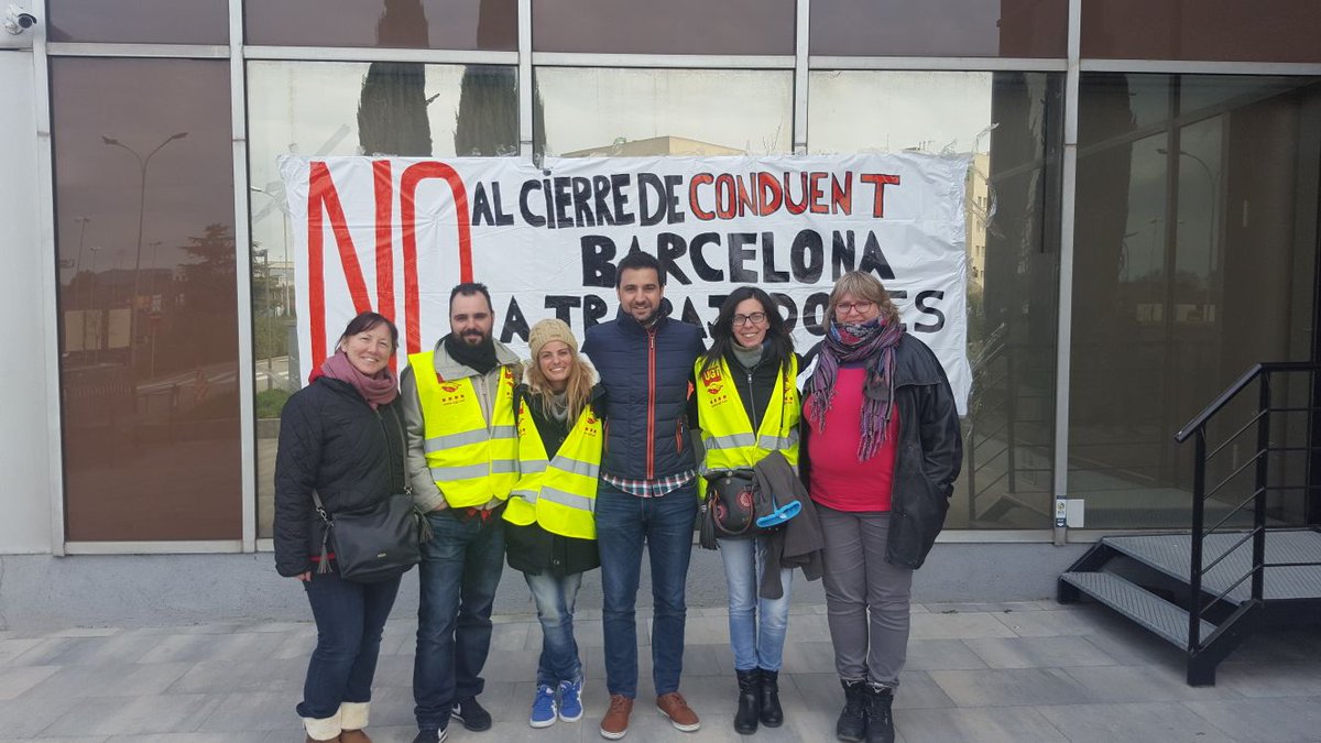 BcnComite's tweet photo. Gràcies @polgibert @socialistes_cat per tanta dignitat!!!Visca la lluita treballadora!Caminant junts!!Visca la plantilla @BcnComite @JFernandezVocc @MASolerNeira @ugtvallesocc @FeSMC_ugt_cat https://t.co/KQS4cBgeZg