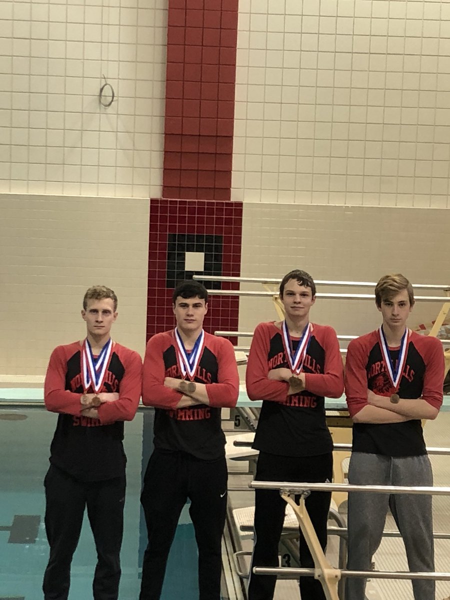 NHAquatic's tweet photo. These boys shattered the team record by a second. Congratulations!! https://t.co/O9v0kcs6Sm