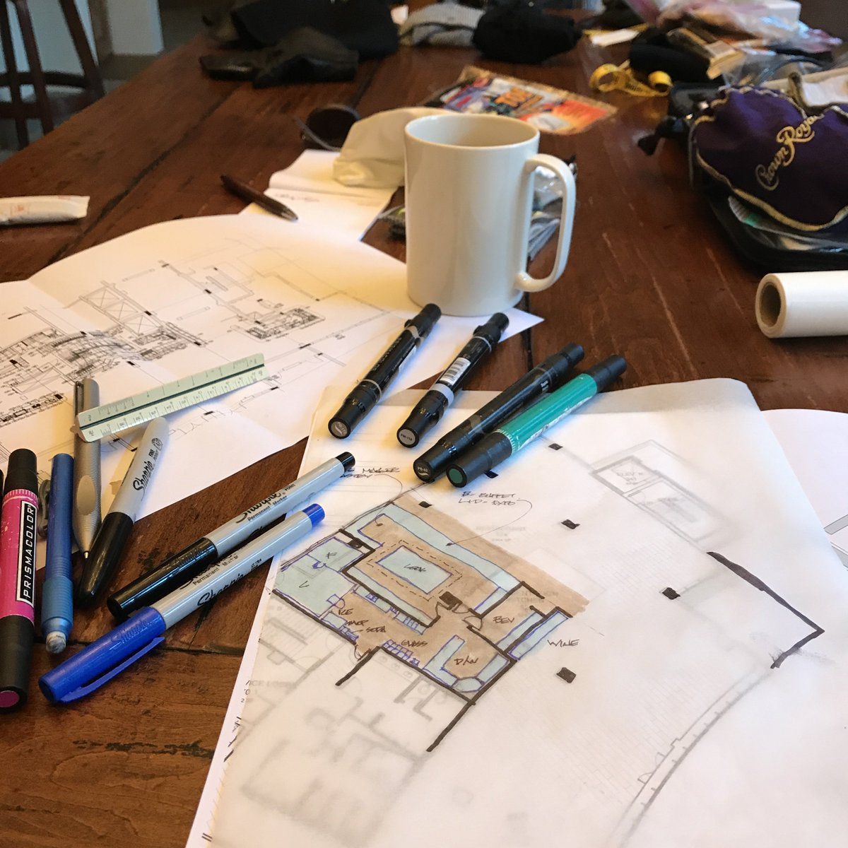 Inspiration and Creativity rarely take a vacation! #collaboratwithus studiofs.com #restaurantdesign