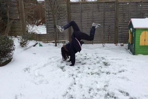 Classes are cancelled tonight due to the snow, but we're living for the snowy dance pics that are coming in from our students!! ☃️💖