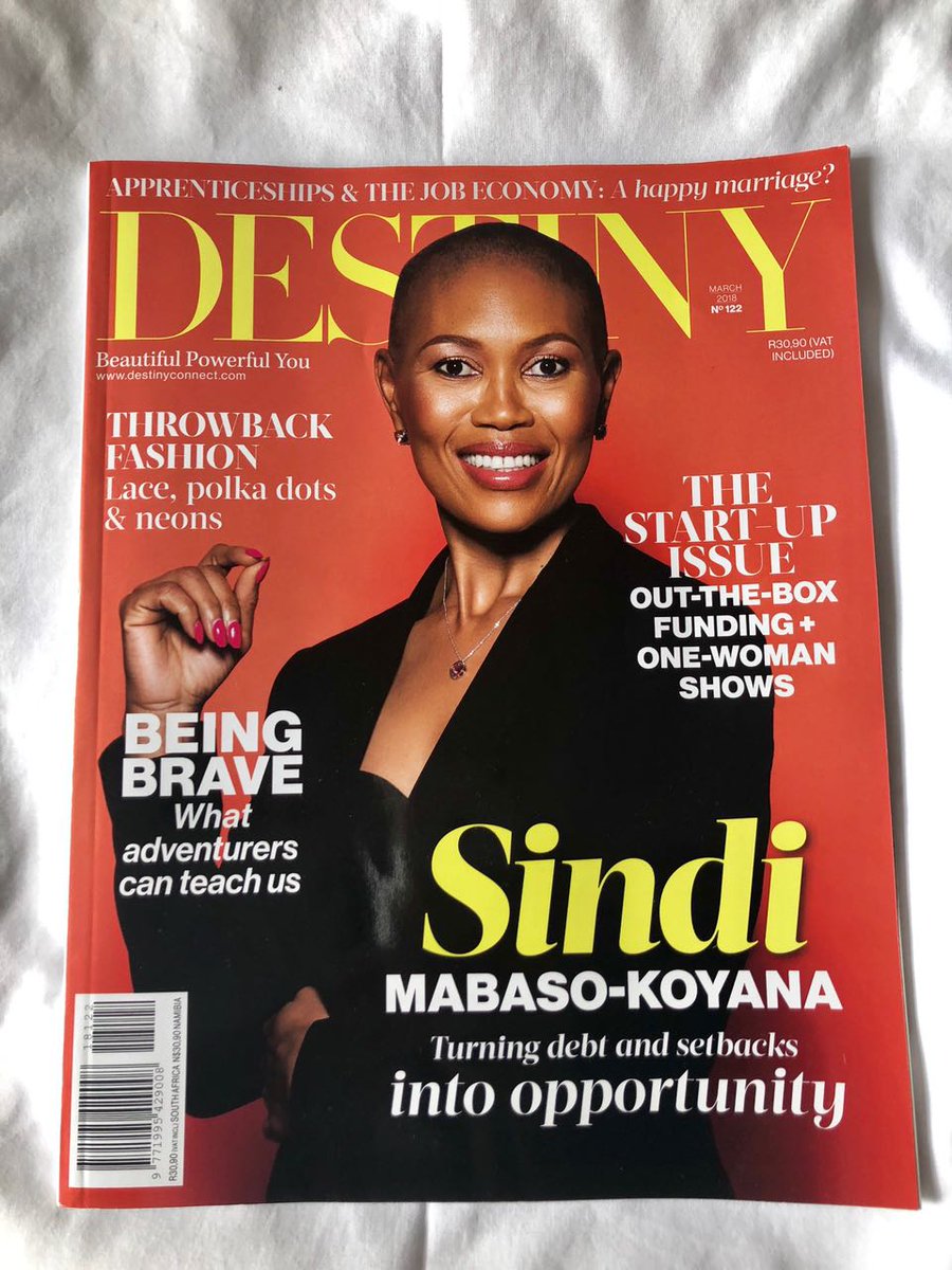SiMODiSA_SA's tweet photo. Get a copy of this months Destiny magazine ⭐ Pg101 - 103 talks about the venture capital industry in South Africa and our MD @missmatsi talks about the role that #SiMODiSA has been playing towards catalyzing the growth of #VC capital in the country @DestinyConnect https://t.co/3RckibWGlz