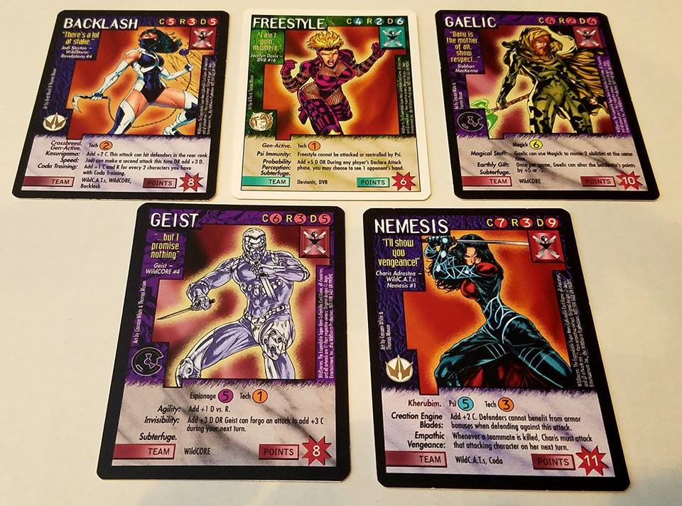 daarkanjel's tweet photo. Just picked up from the print shop, thanks to @WildstormsCCG for custom print cards  Al Rio @Cap_White @mentalstudios @Demonpuppy #WildStorm #WildStormsCCG #WildCORE #WildCATs #DV8 https://t.co/SbonU6HuF3