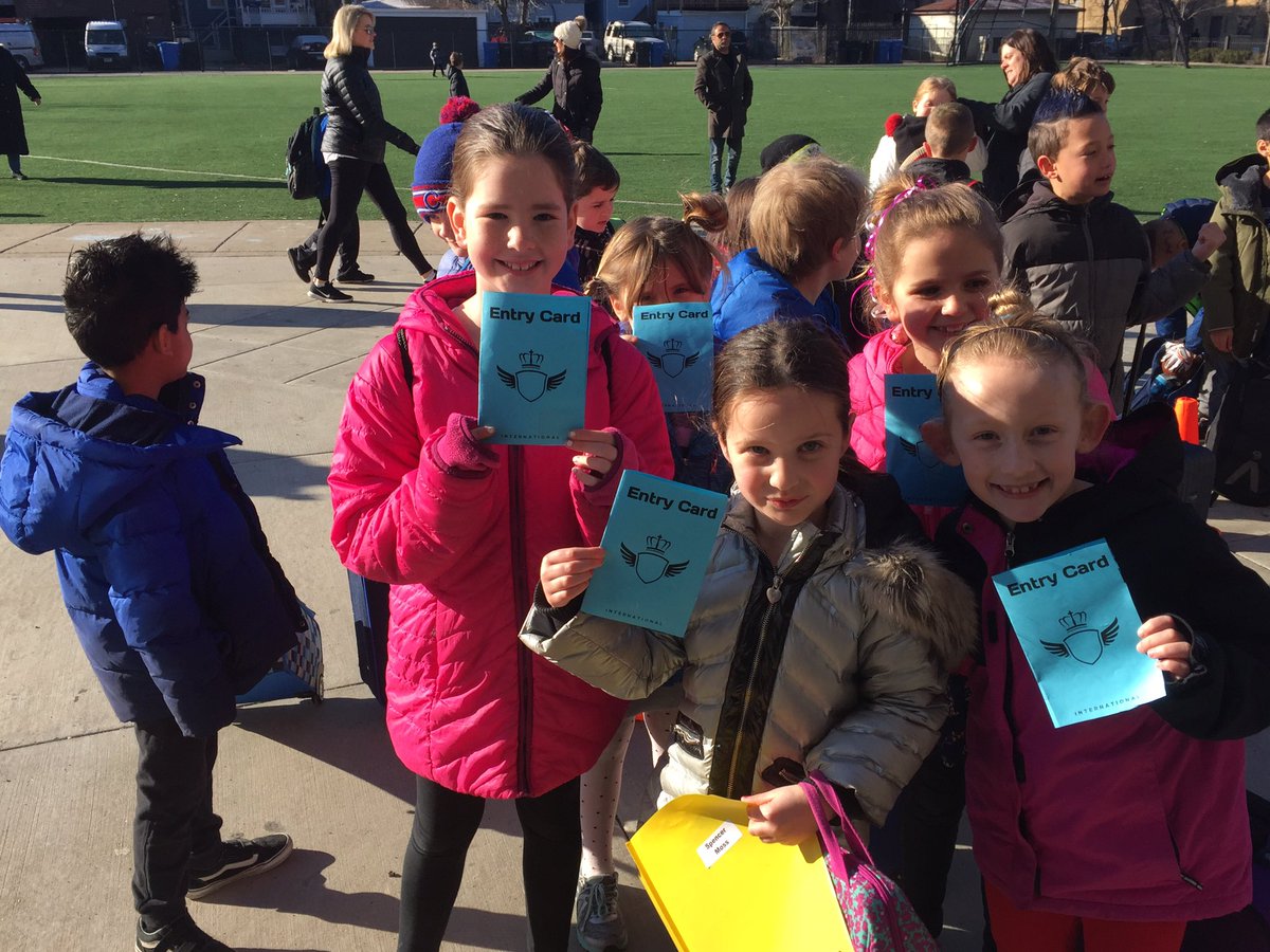 SharonGaietto's tweet photo. 2nd graders are ready to immigrate! @MrsClifford7 @CoonleyES https://t.co/L5VGYatBot