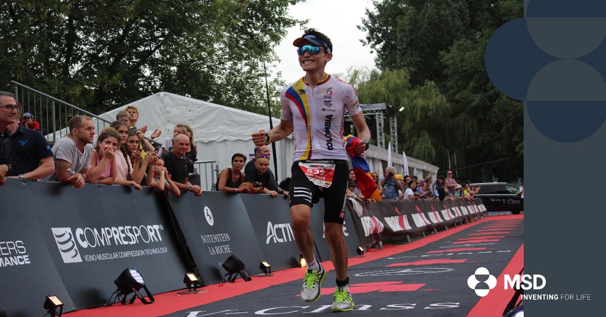 MSDInvents's tweet photo. Meet Juan Rodriguez of @MSD_Switzerland. Juan works with passionate innovators to deliver differentiated value to patients and customers -- all while training to complete the 6 marathon majors. #HumansForHealth https://t.co/0et4RTqzC0