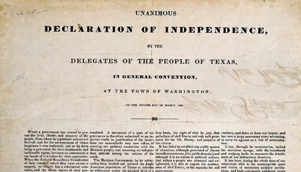 TPWDnews's tweet image. On this day in 1836, the Texas Declaration of Independence was signed at Washington-on-the-Brazos near Brenham. Happy #TexasIndependenceDay!