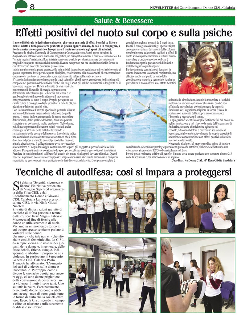 nausicasbarra's tweet photo. “Minerva “ Febbraio 2018 - newsletter del Coordinamento Donne e Giovani Cisl Calabria https://t.co/t6uUfAdbhs