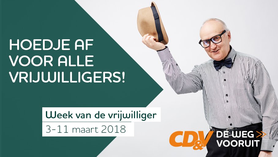 cdenv's tweet photo. Vandaag start de #weekvandevrijwilliger. Meer dan 750.000 Vlamingen zetten zich dag in dag uit belangeloos in en dragen zo hun steentje bij aan een samenleving waar iedereen mee is. Een welgemeende dankjewel! https://t.co/VVosAUhjAW
