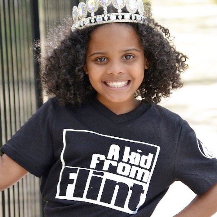 BaeTheBlogger's tweet photo. Day 18 of #WomensHistoryMonth @LittleMissFlint is our future. She may be young but she has more courage in her pinky toe than some of us have in our entire bodies. Continue to fight for Flint Kids sis! We gotcha back! #TheNomadicBlogger https://t.co/4uXz7cNE44