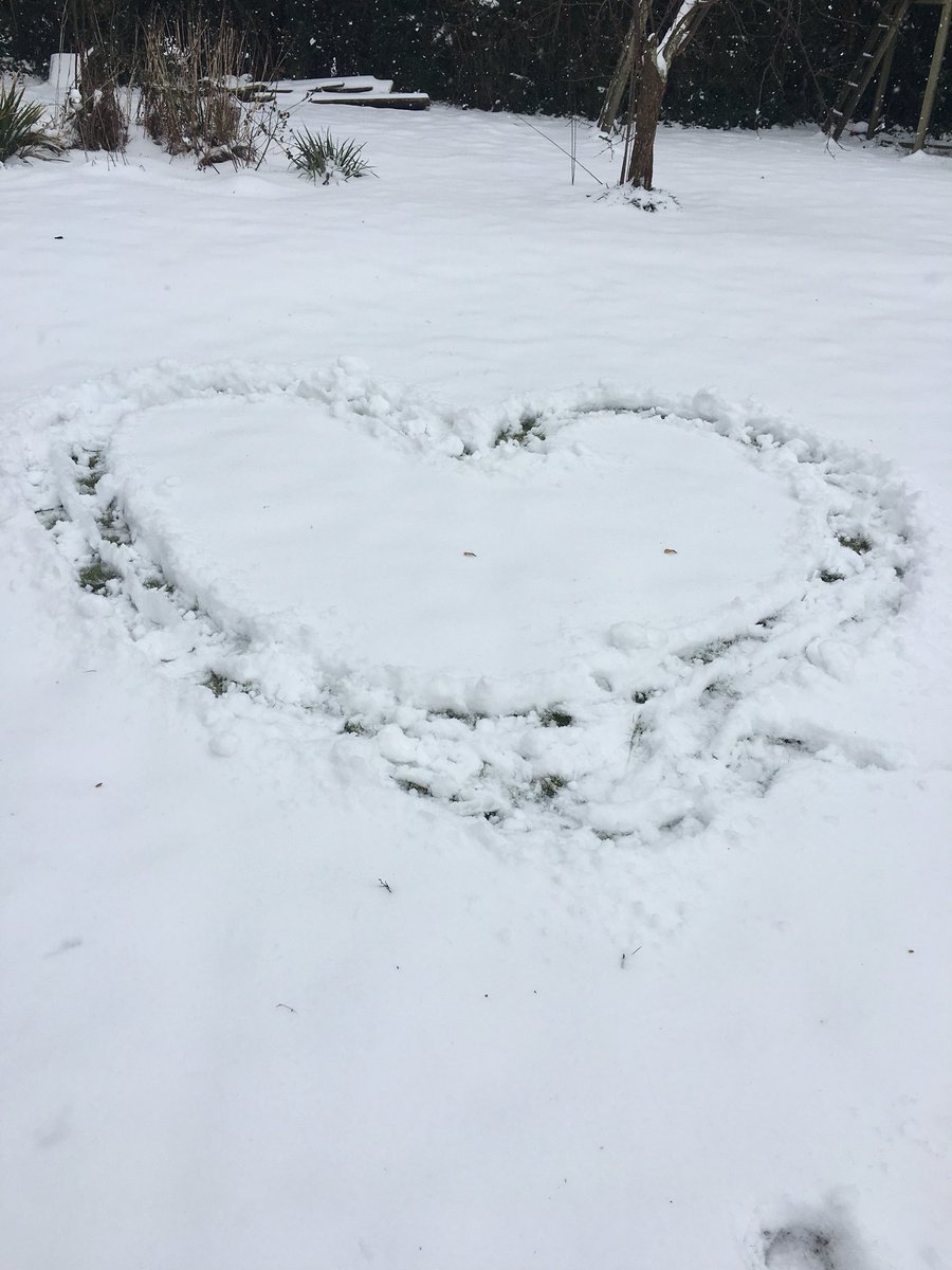 Mandy_swim's tweet photo. Having fun with the kids not in school 😁. What do you think of our snow angel @thescript @TheScript_Danny #FreedomChildSnowAngels https://t.co/0cINn4FkhO