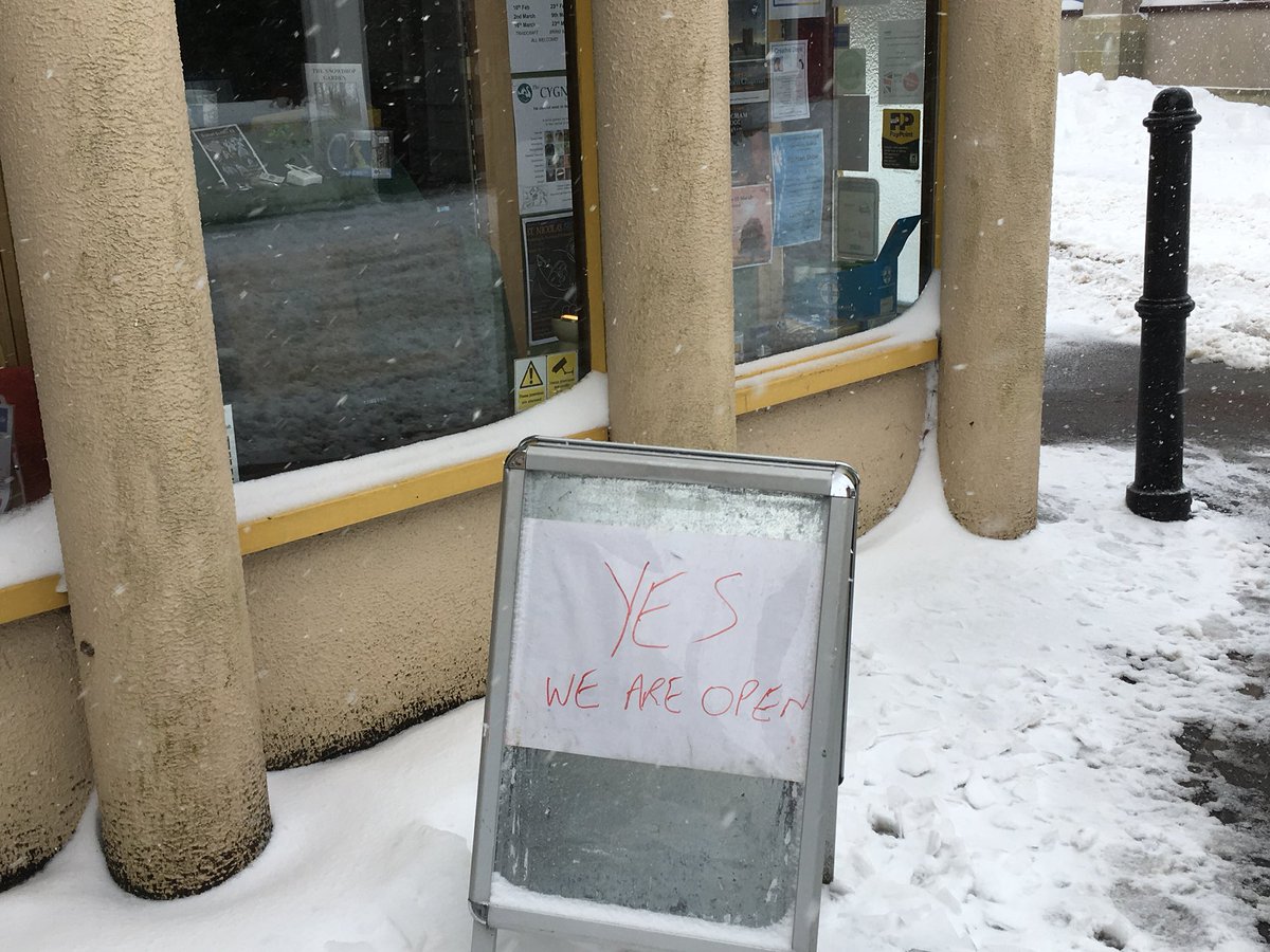 Shaftesbury TIC open again.
Worth it?
Well it was to the people who came in to pay over £150 to top up their electric/gas cards.