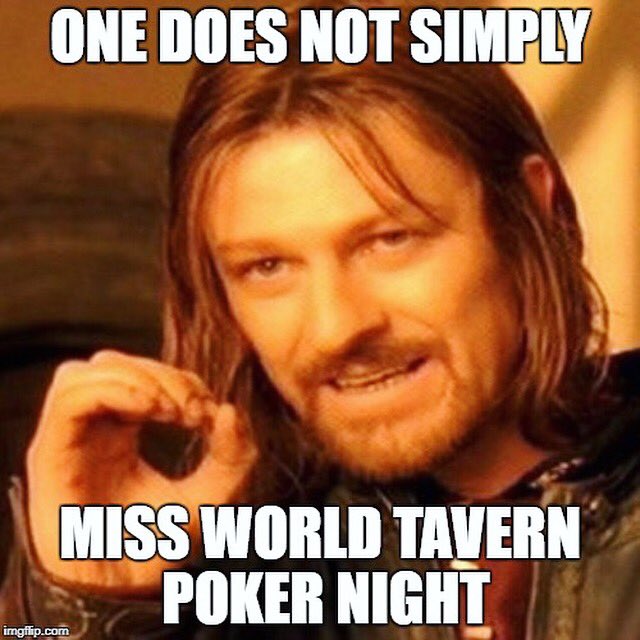 Amiright? 😌✊🏽 #FridayFeeling #Poker #WorldTavernPoker