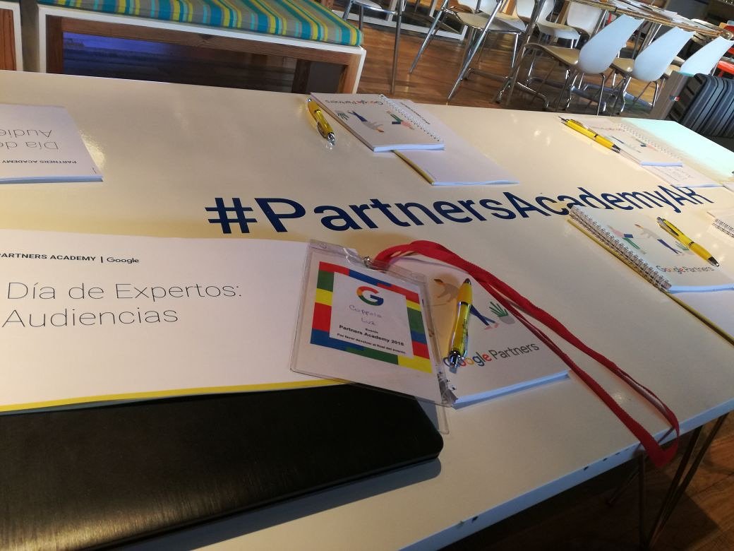 Makosen's tweet photo. Participamos del evento Día de Expertos en #PartnersAcademyAR en las oficinas de Google Argentina!
#Makosén #SoyGooglePartner #PremierPartnergentina https://t.co/Z0oVUkYjjj