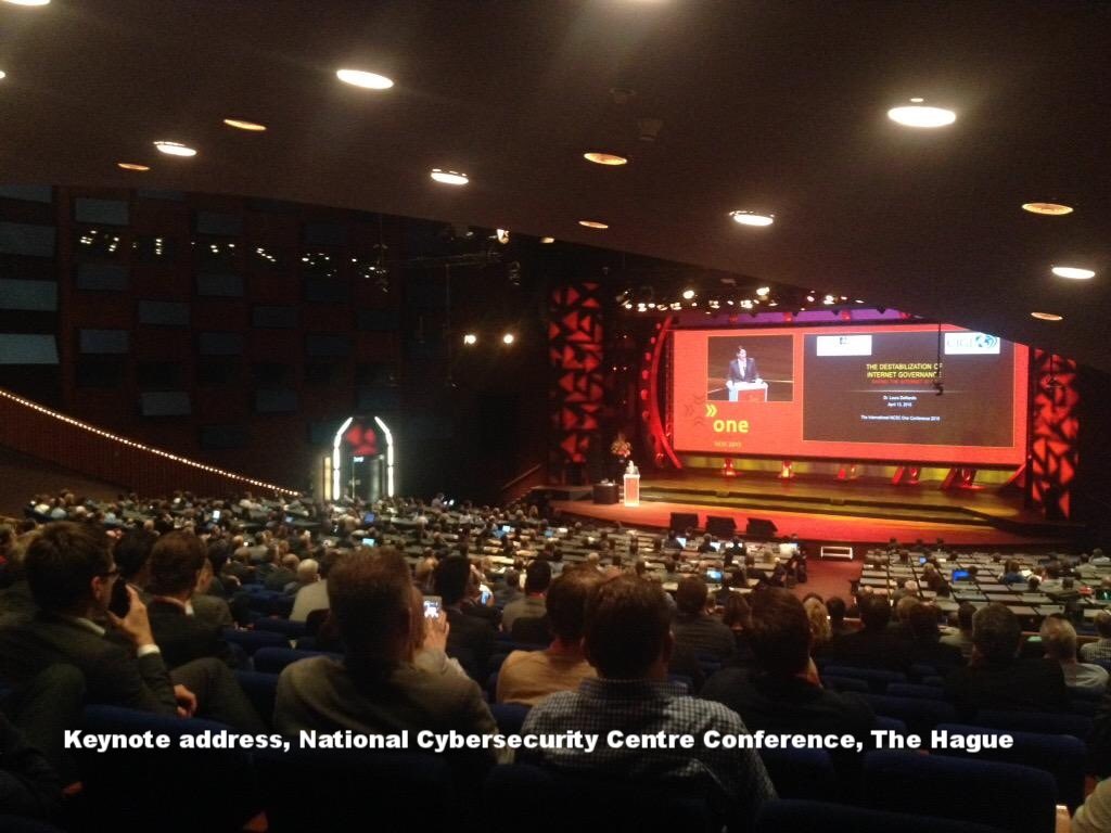 22 keynotes @RSAConference and 21 are male because there ‘are few tech women’? Umm, here I am giving a keynote at The Hague #cybersecurity conference. For #rsac I recommend pioneer cyber engineer @alissacooper @ietf