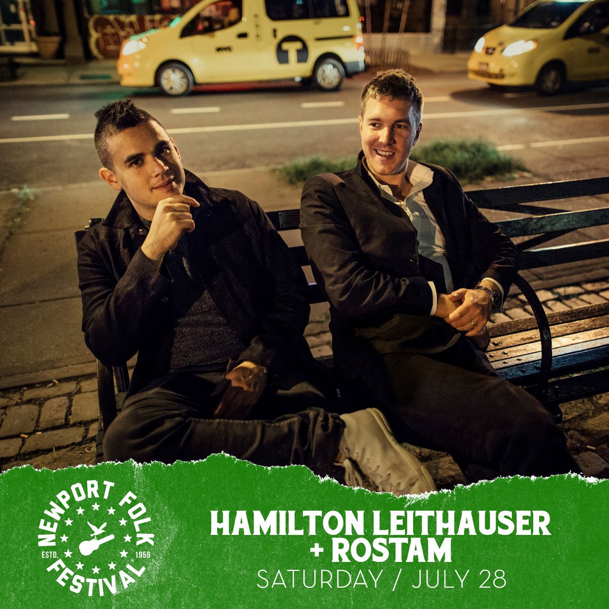 HamiltonRostam's tweet photo. Thrilled to return to @NewportFolkFest this summer. Gonna be a great one in beautiful RI. More info here: https://t.co/tcdW4g6N90 https://t.co/Bq4Zi8X2rP