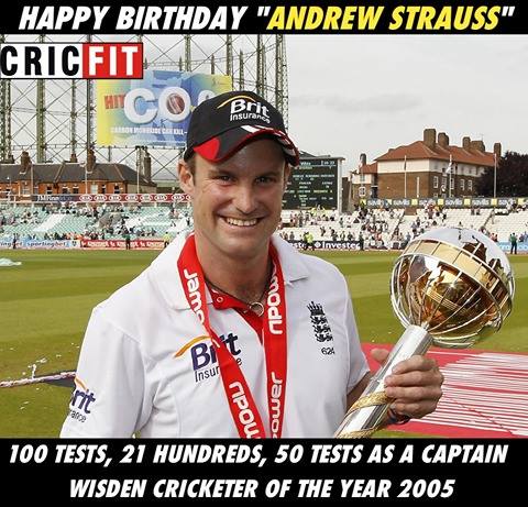 Happy Birthday Andrew Strauss! 