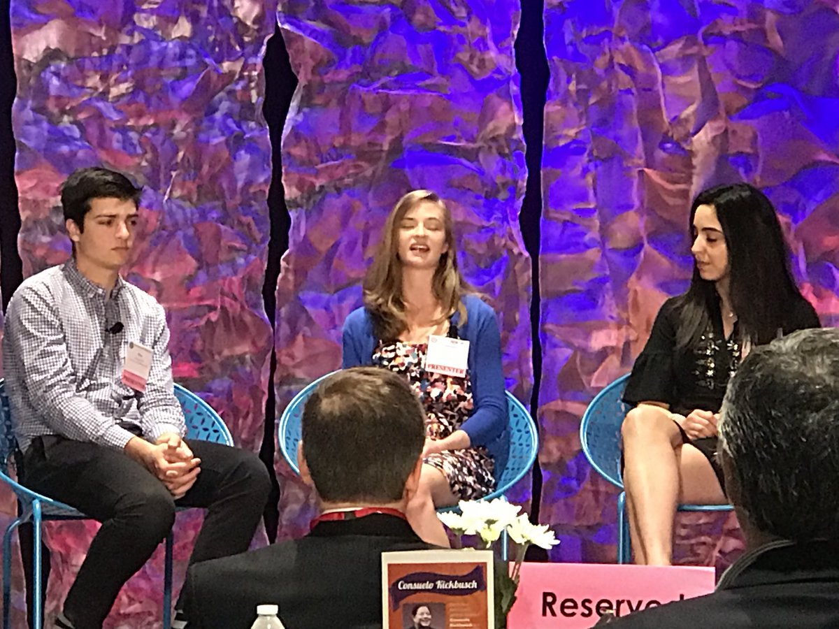 KYStuVoiceTeam's tweet photo. “We need to build school governance meetings around student experience.”  #wingov18 #stuvoice @amanhitdawall https://t.co/P0gEJknVnx