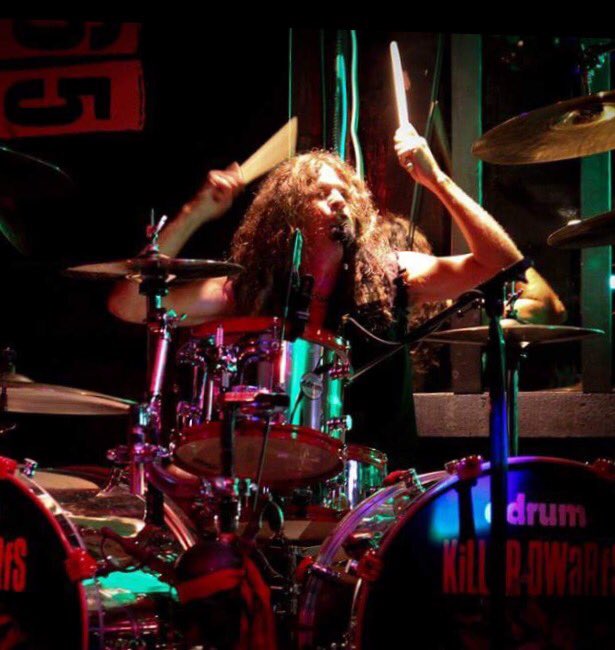 DarrellDWaRf's tweet photo. #DFF Drum Face Friday @ddrumUSA @SABIAN_Vault @EvansDrumheads @loscabossticks @HumesandBerg @SennheiserCAN @plungeaudio #Drummerslife #DarrellDwarf #PirateKit https://t.co/ok9xusPo4A