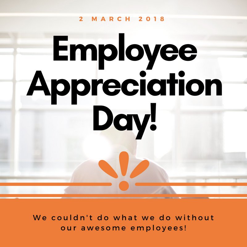 Cojointed's tweet photo. A special thanks to our dedicated and valued #employees! We couldn't do what we do, without you! Happy #EmployeeAppreciationDay! https://t.co/JUepBZNeH4