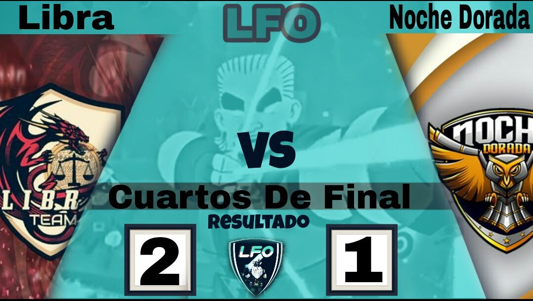 Así quedó el último partido de cuartos de final ayer 👌⭐

<a href="/teamLIBRAcr/">L I B R A</a> vs @Noche_Dorada

Se lleva la victoria <a href="/teamLIBRAcr/">L I B R A</a>

Muy buenos cuartos de final , suerte en la siguiente fase para todos 💪⭐