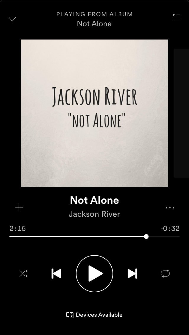 Jackson_River's tweet photo. Hey our single “Not Alone” is out now! https://t.co/EDLW6neiq3