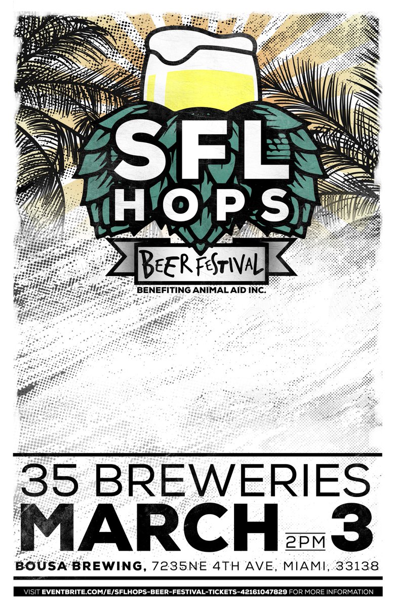 BarcodeMeadery's tweet photo. Last day to use coupon code "barcode" to get 10% off for the #SFLHops and @BousaBrewing Festival. #SoMani and #Canelita will be served with #ToastedHoneyMonkey for #VIP. #Honey #Miami #MeadInMiami #GetBuzzed https://t.co/offbant1yi