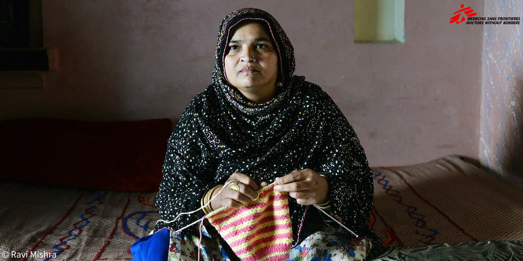MSF_SouthAsia's tweet photo. "I was very scared when I found out, because I had never heard of #hepatitisC. But I am cured now, and I tell everyone there is no point getting scared.” Fatima recently completed her #hepatitis C treatment with @MSF. https://t.co/yPfkcJbQD9 #MSFinIndia #UttarPradesh #Meerut #MSF https://t.co/C5M0qZZYKm