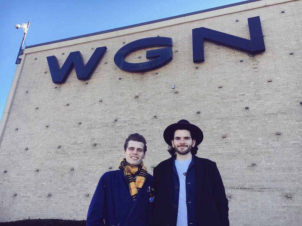HudsonTaylor's tweet photo. Doing our first ever live performance US Television. Chicago’s @WGNTV at 9:45am CT https://t.co/6utp9bI2rL