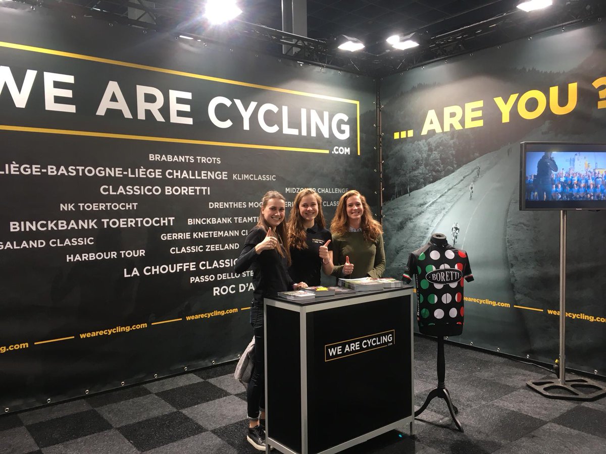 ClassicoBoretti's tweet photo. We zijn dit weekend op Bike Motion! 🚲 Kom jij ook even langs? Dan kun je het Boretti shirt live aanschouwen https://t.co/Sq7UZTnPmv
