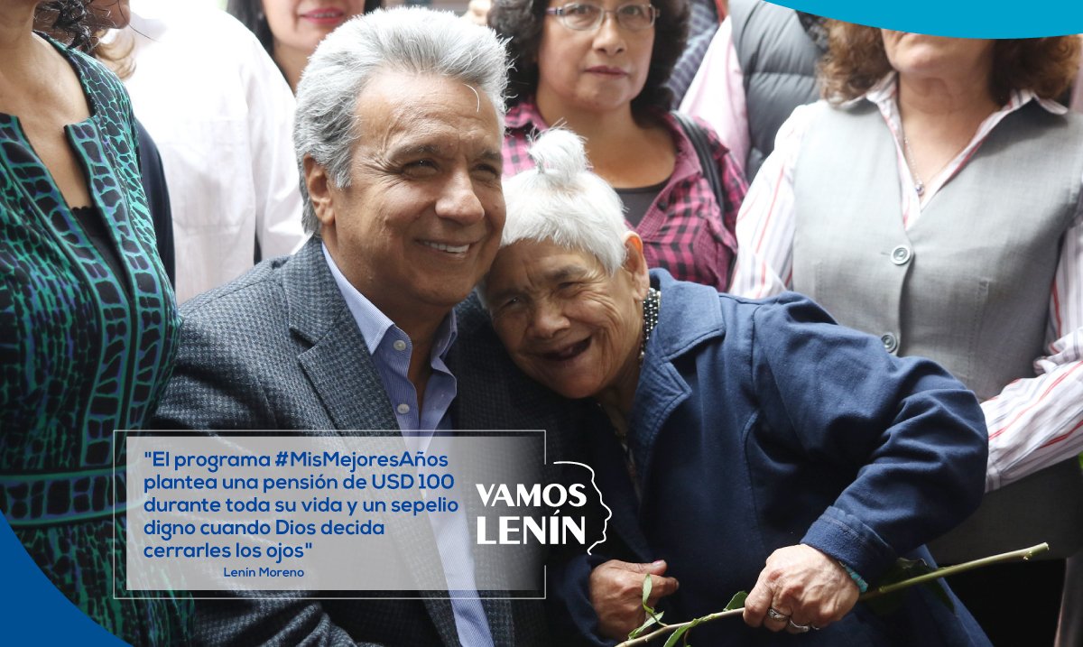 VamosLenin's tweet photo. Debemos garantizar un buen vivir y un buen morir. El gobierno de @Lenin es #ElGobiernoDeTodos. https://t.co/1S7R8M1T5e
