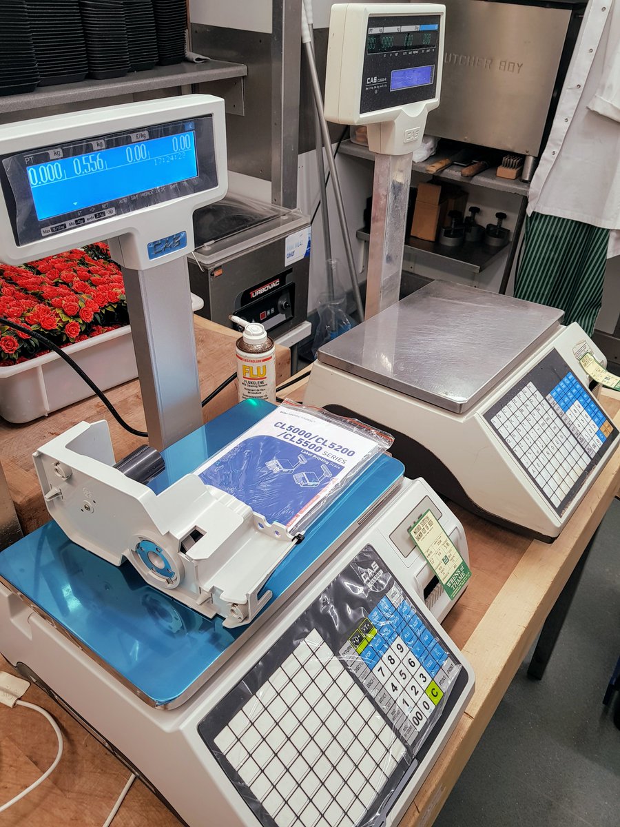 PickeringSystem's tweet photo. We love dealing with traditional family run business like ourselves - An install for #Wrens #Butchers of #Thame with a new #CAS #Labelling #Scale, bespoke #Label setup - as well as a repair for an old Scale. A great company to deal with..
#RetailScales #TradeApproved @LangleyEPOS https://t.co/fIICYiYRTB
