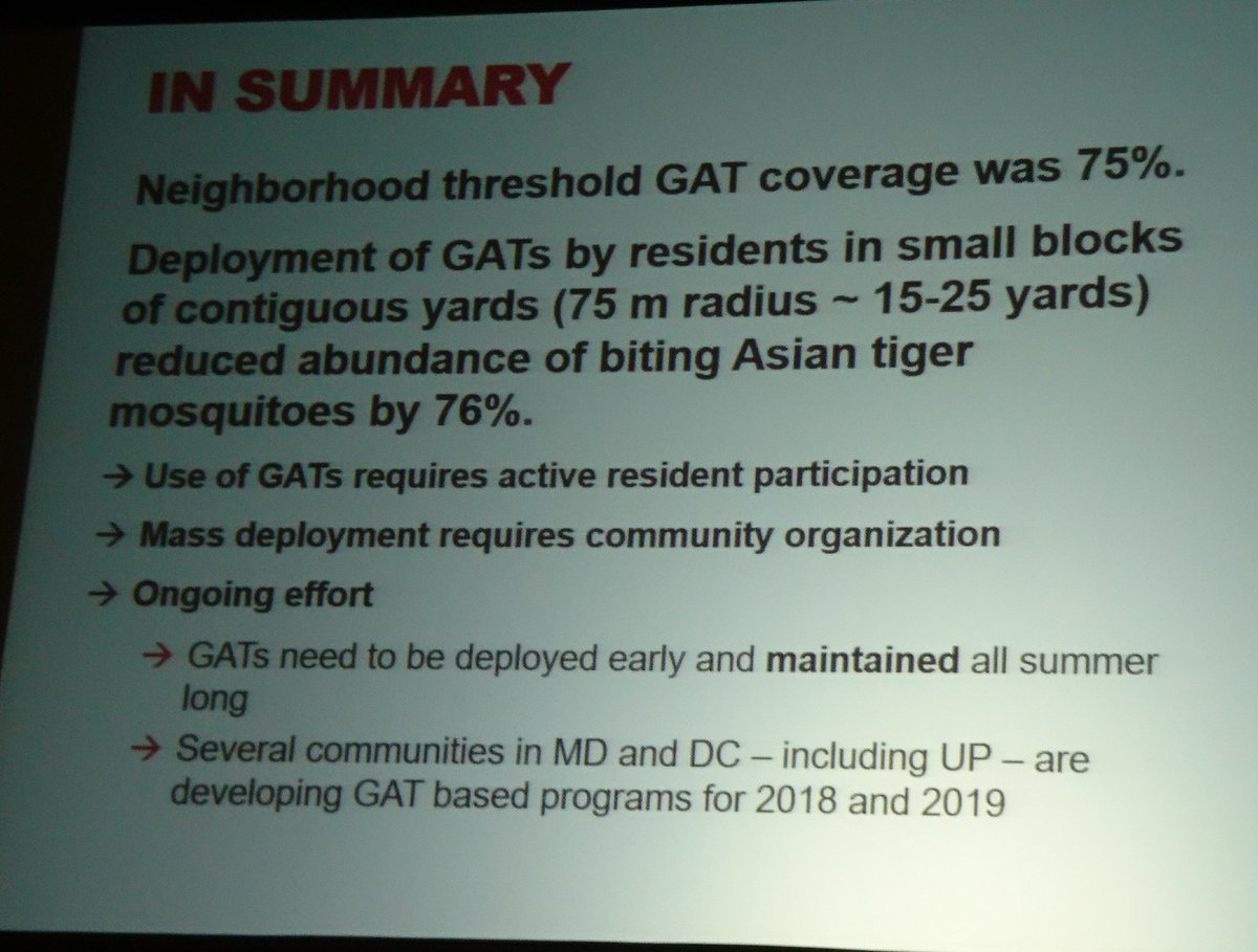 BiogentsAG's tweet photo. Dina Fonseca's (Rutger's University) summary of her talk "Sustainable resident-based mosquito control using mass deployment of lethal ovitraps" #BGGat #BGTrap #mosquitotrap #mosquitocontrol #Aedes #tigermosquito #AMCA2018 https://t.co/fSGrhUkUxS