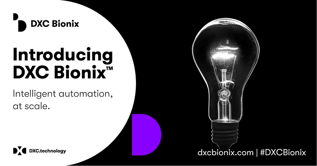 catsaele's tweet photo. Companies need greater performance to thrive in the digital era. Introducing #DXCBionix. #IntelligentAutomation from @DXCTechnology https://t.co/BifNMZYxE2. https://t.co/pKtqJtIvsa