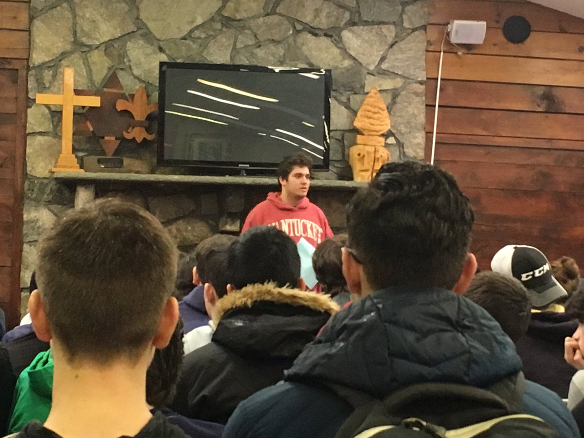 MrRaimondoXHS's tweet photo. What a strong group of senior retreat group leaders @XaverianHS! Real examples of faith, integrity, and character! #ClippersTogether https://t.co/jDvsimyWCS