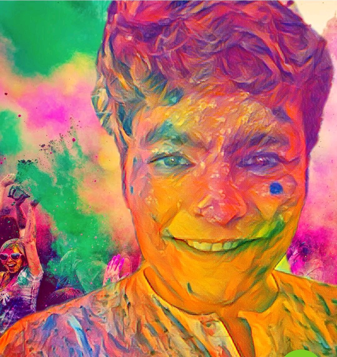 Neelesh1malviya's tweet photo. Happy Holi...😊 https://t.co/We4uX2eJVg