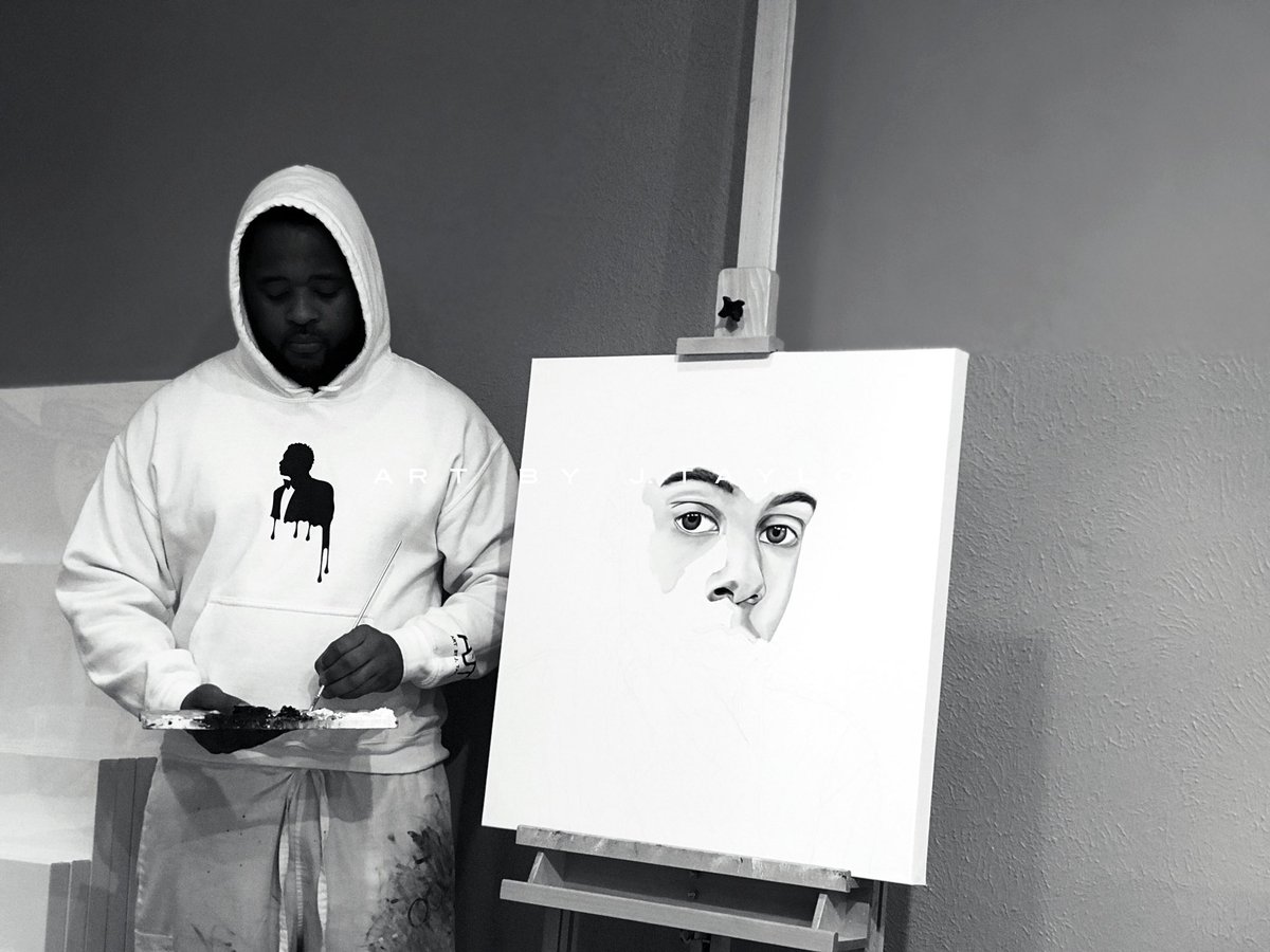 artbyjtaylor's tweet photo. ART BY J. TAYLOR #ArtByJTaylor #AJTStudio #PaintManDrips #ItsAllAboutTheArt #Creative #artist #PortraitArt #contemporaryart #contemporaryartist #painting #paintings #fineart #fineartist #dallasartist #losangelesartist #internationalartist #gottahavekarisma #sinquawalls #sinqua https://t.co/RkdsYyabj4