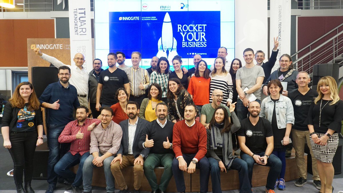 Innogate firmaları globalleşme yolunda! Silikon Vadisi’den uzman  isimlere sunumlarını yapan firmalardan kazanan ilk üç firma: Roksit, Walkovr, Miops oldu!
#rocketyourbusiness🚀
