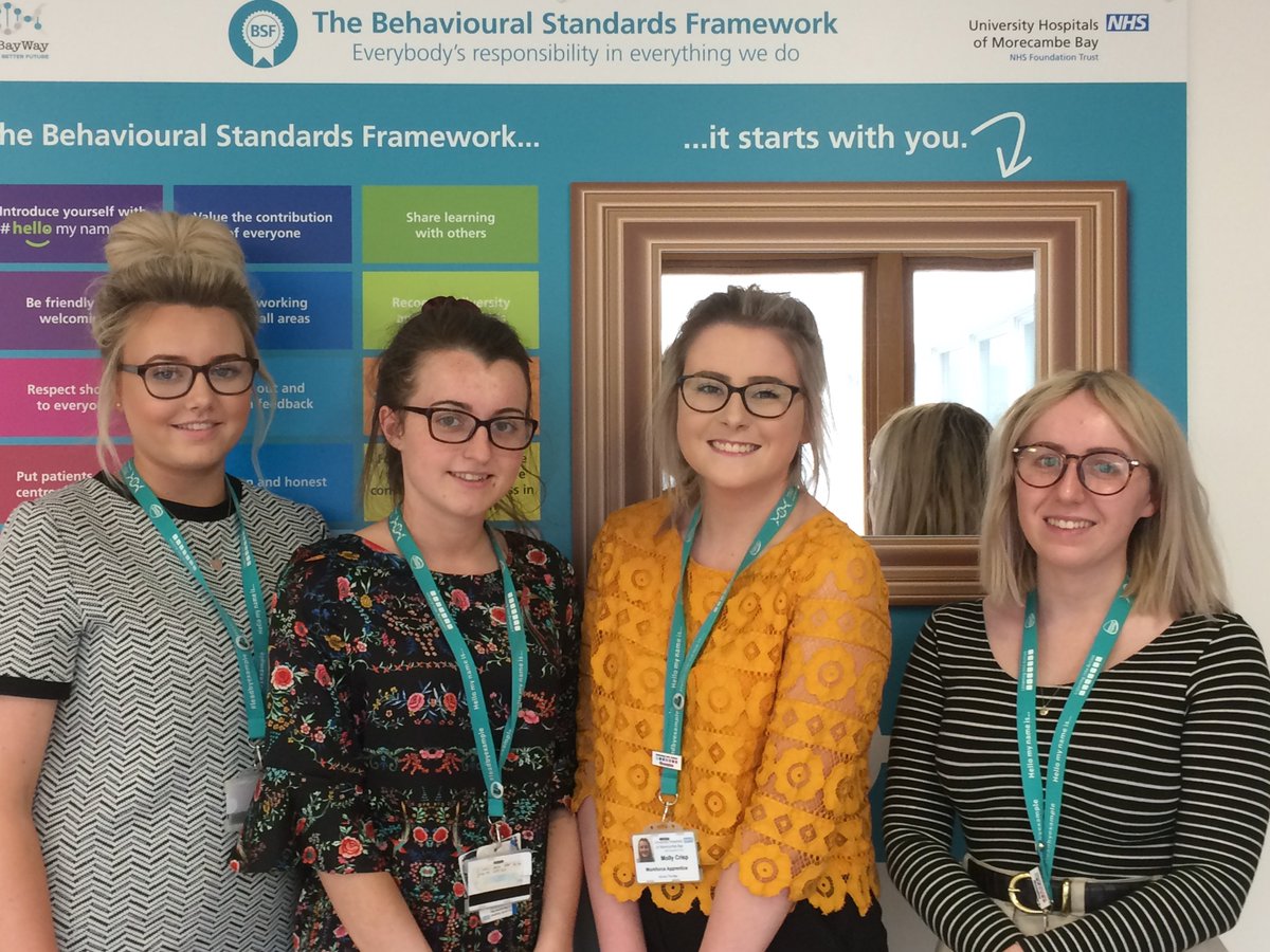 UHMBT's tweet photo. Trust celebrates national apprenticeship week @Apprenticeships @BCTMorecambeBay #NAW2018
https://t.co/vCWzPusBLK https://t.co/mve4CvnP2a