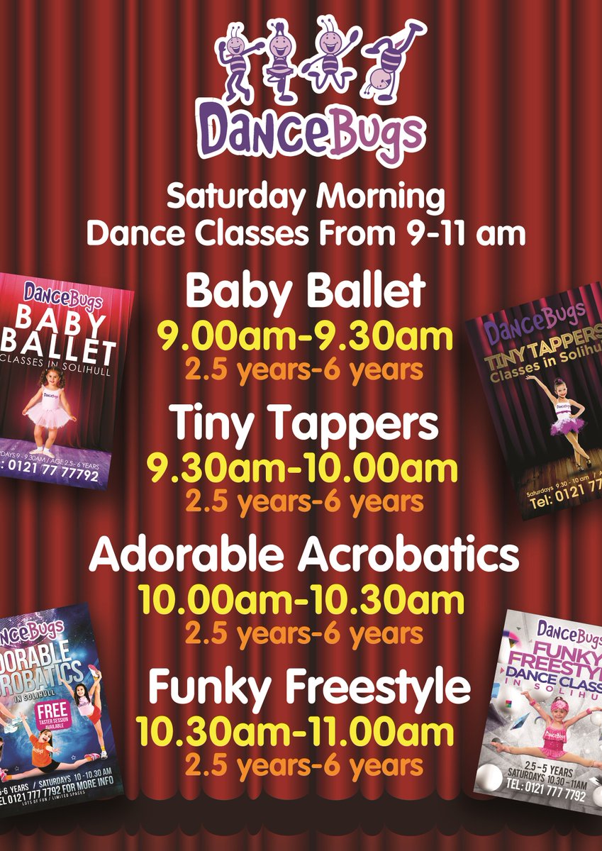 Read our latest blog for more information on our FOUR brand new dance classes in Solihull starting soon! To book a free taster session please call 0121 777 7792! thebugsgroup.com/dancebugs-new-……/ #Solihull #DanceClasses
