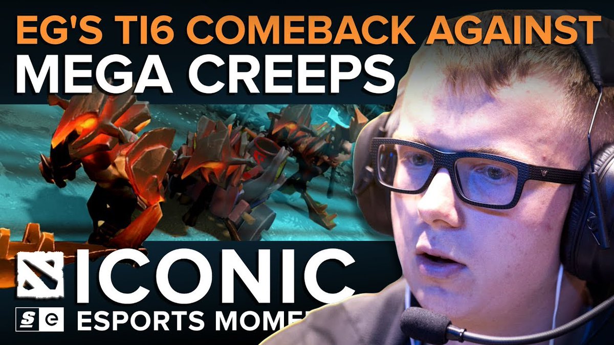 theScoreesports's tweet photo. The biggest stage. The steepest climb. Their backs to the wall.

This is @EvilGeniuses' jaw-dropping comeback against Mega Creep at #TI6 

Watch: https://t.co/oOsI6wHLmk https://t.co/JK6Ee98fFs