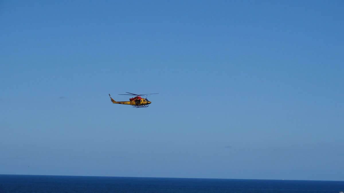 HumanLogistics's tweet photo. @RCAF_ARC That doesn't look like the Great White North. Can you guess which city this photo of search and rescue training was snapped in? We'll give you a hint: the pelicans were flying higher than the helicopter! https://t.co/ruOSwnc0BS