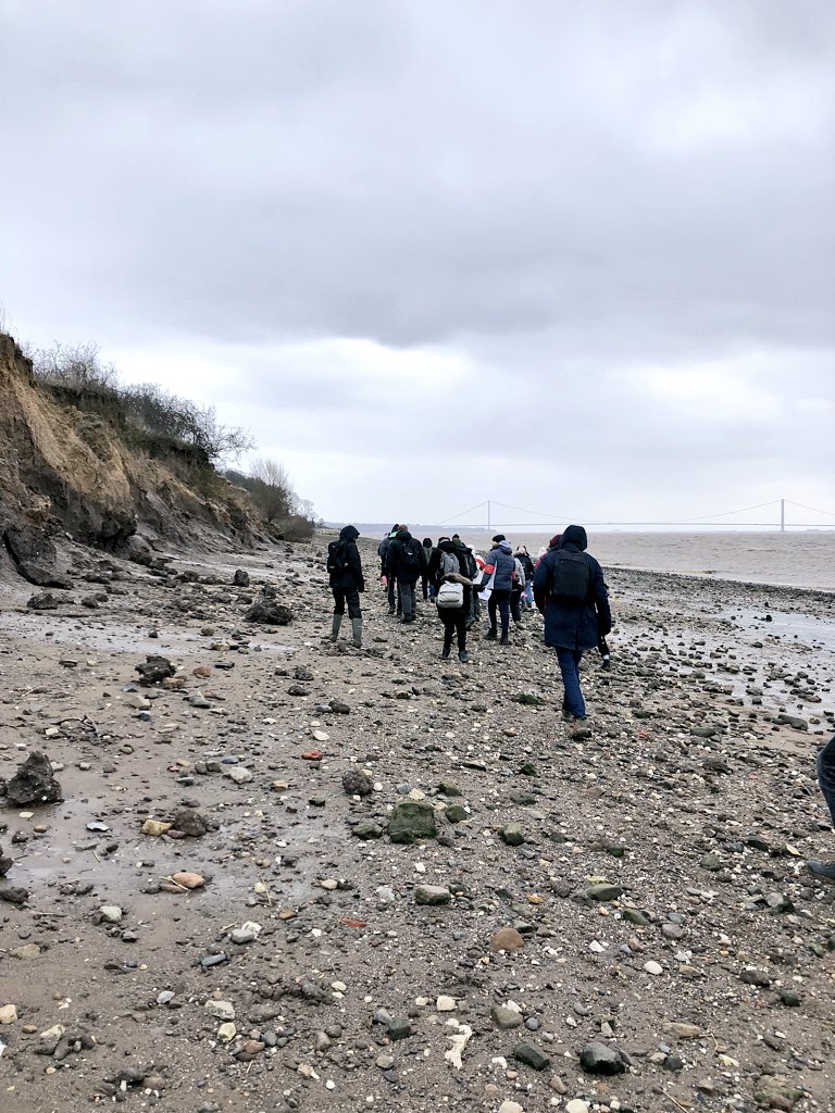 RobynFSJ's tweet image. Chilly day for a field trip!