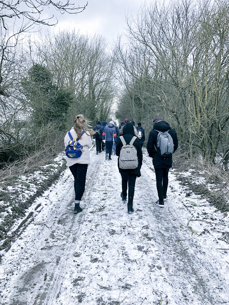 RobynFSJ's tweet image. Chilly day for a field trip!