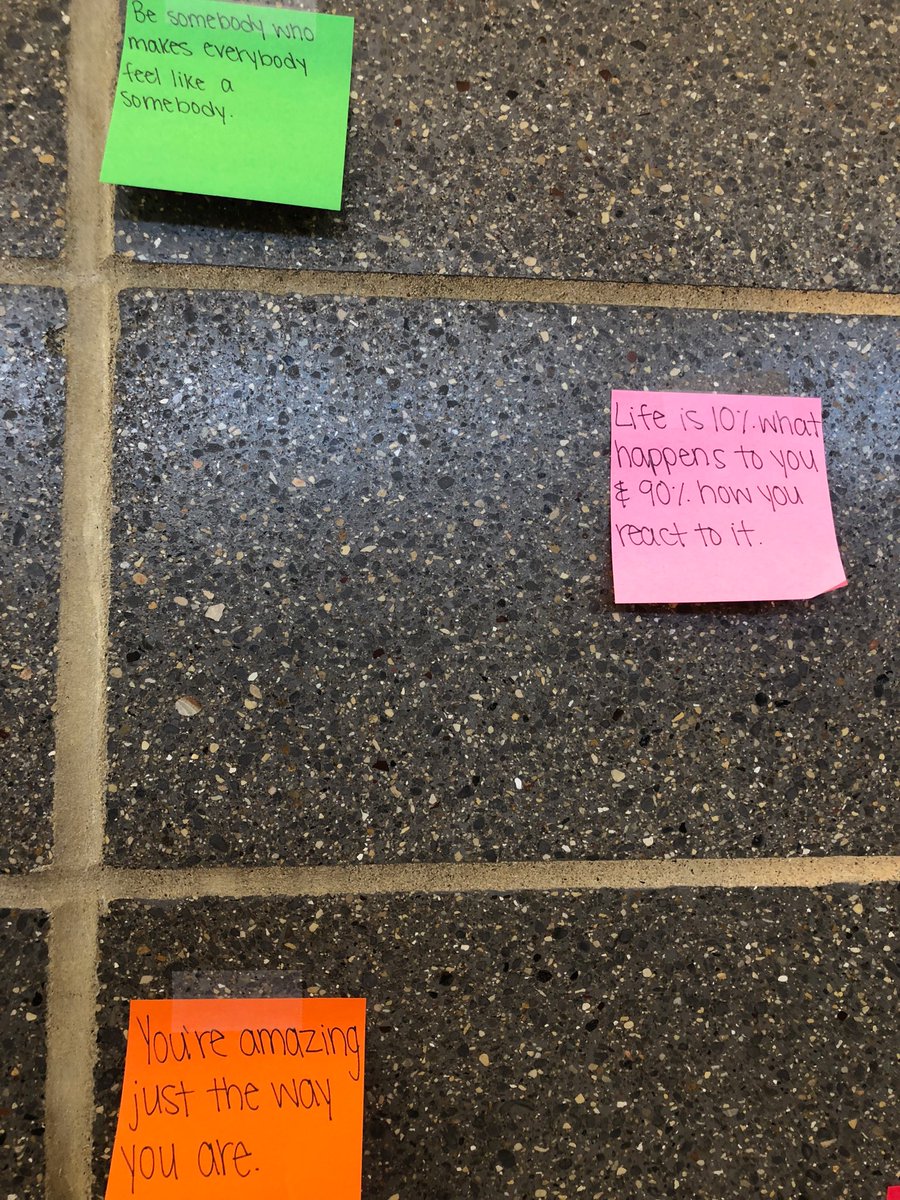 TomMeyerBHS's tweet photo. Great work by our Comet Connections students on the continuous development of a positive culture!  Believe in the Blue!  Check out their Twitter Page. https://t.co/6mCrsQ9gqL