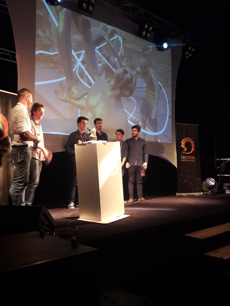 Winners of the award for the jam game : team 69. Congrats !
