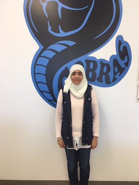 NorwayneMS's tweet image. Student Shout Out for Feb 26-Mar 2. Congratulations! Thank you for showing Cobra Pride in all that you do!