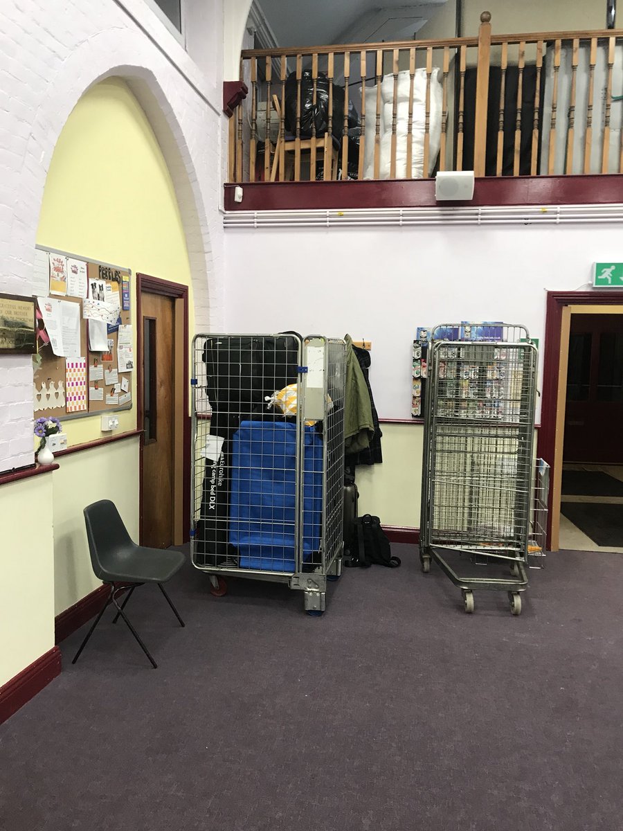 WBerksHomeless's tweet photo. It’s the last night for our winter shelter. Busy sorting three months of bedding, bags and donations. #newstarts https://t.co/FjI6YKCfPy