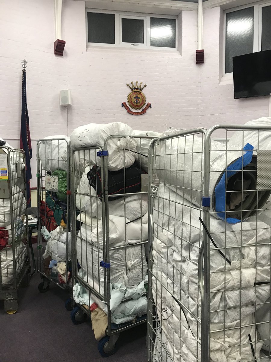 WBerksHomeless's tweet photo. It’s the last night for our winter shelter. Busy sorting three months of bedding, bags and donations. #newstarts https://t.co/FjI6YKCfPy
