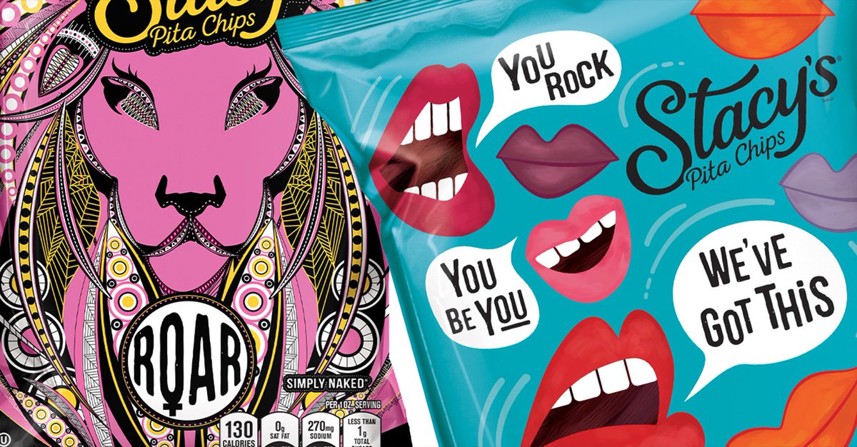 “I think the designs are BOLD, striking and unapologetically female…” says our ECD, Paula Hansanugrum about <a href="/StacysPitaChips/">Stacy's Pita Chips</a> new #WomensMonth #packaging. Read more in this <a href="/Adweek/">ADWEEK</a> article: bit.ly/2CSQeqR