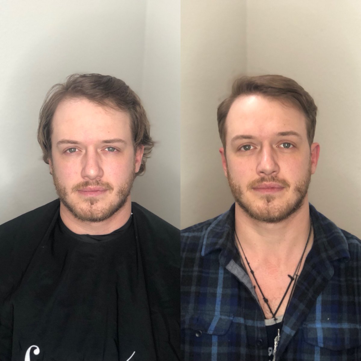 Studio_One16's tweet photo. We are happy to announce we now accept men clientele here at lucky locks! Loving this transformation done by Jay! Contact us for any questions and booking consultations/appointments! https://t.co/u56KjCjKNE