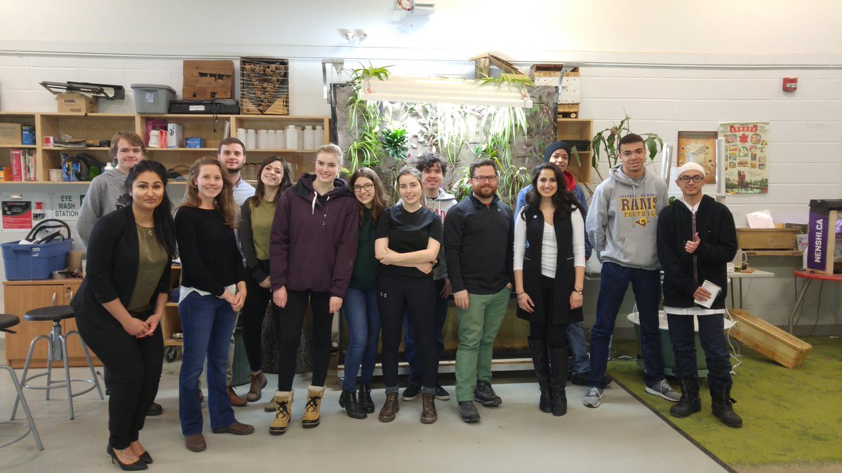 UNACGreenCorps's tweet photo. It was a pleasure to meet such an enthusiastic group @ Lord Shaughnessy HS &amp; talk about providing opportunities 4 youth &amp; boosting the green economy in Canada, alongside Jane from @DeepwaterFarms &amp; Anoushka from @ACLRC. We all learned a lot today. Thanks to @adamrobb for the opp! https://t.co/ntaG0MNJrE